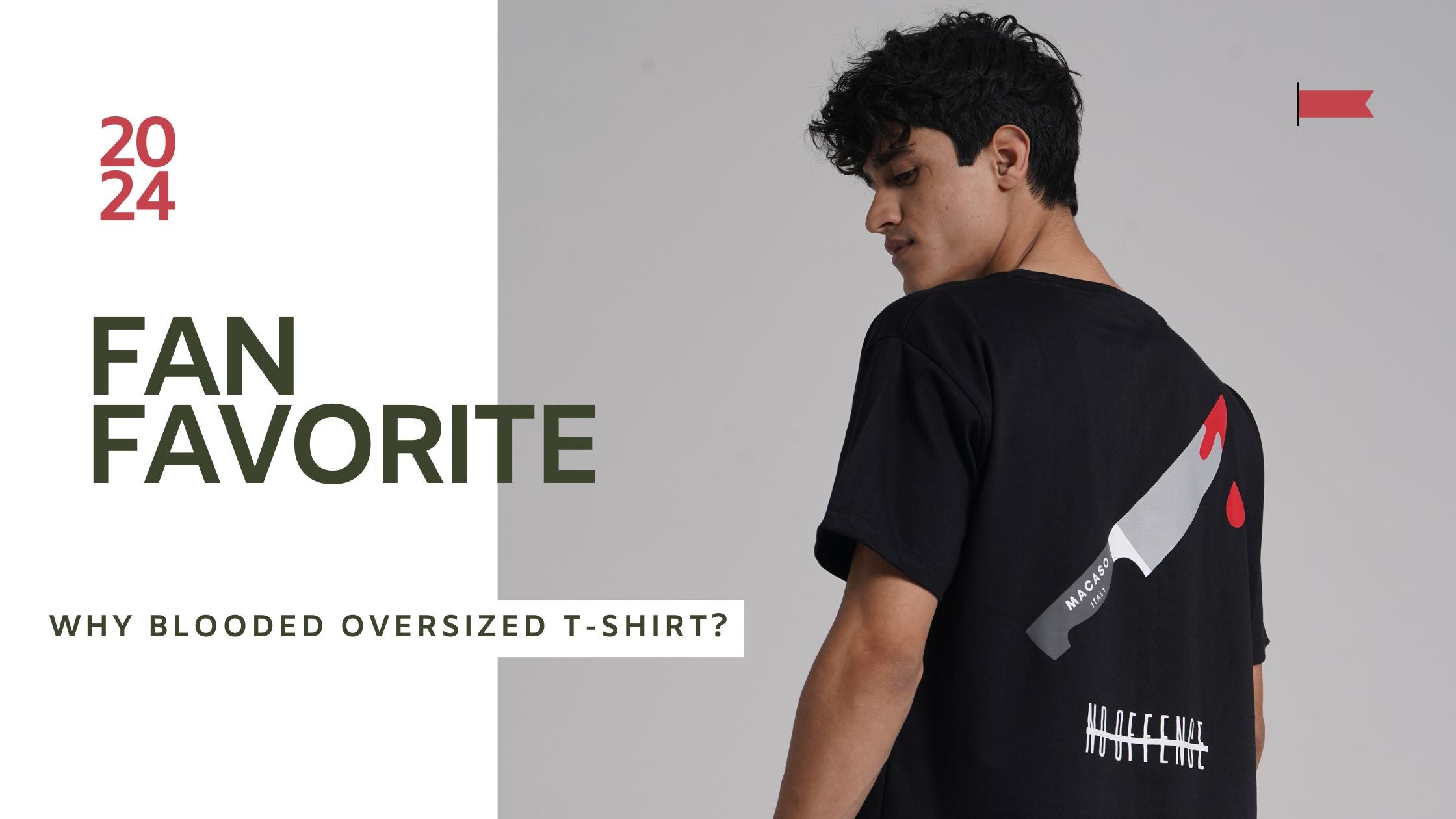 Why Macaso Italy's Blooded Oversized T-Shirt is a Fan Favorite