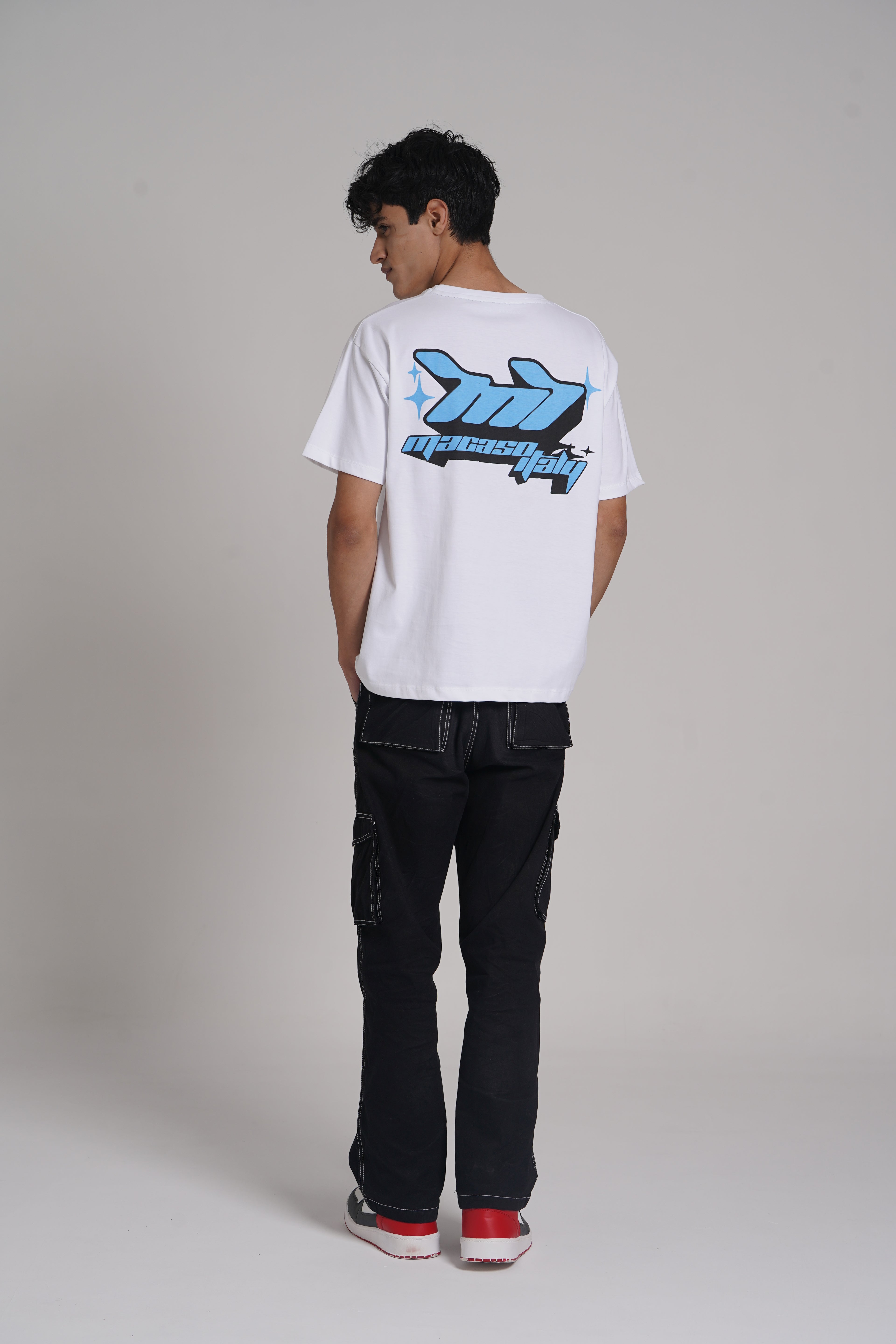 Boxy Fit Typo T-shirt