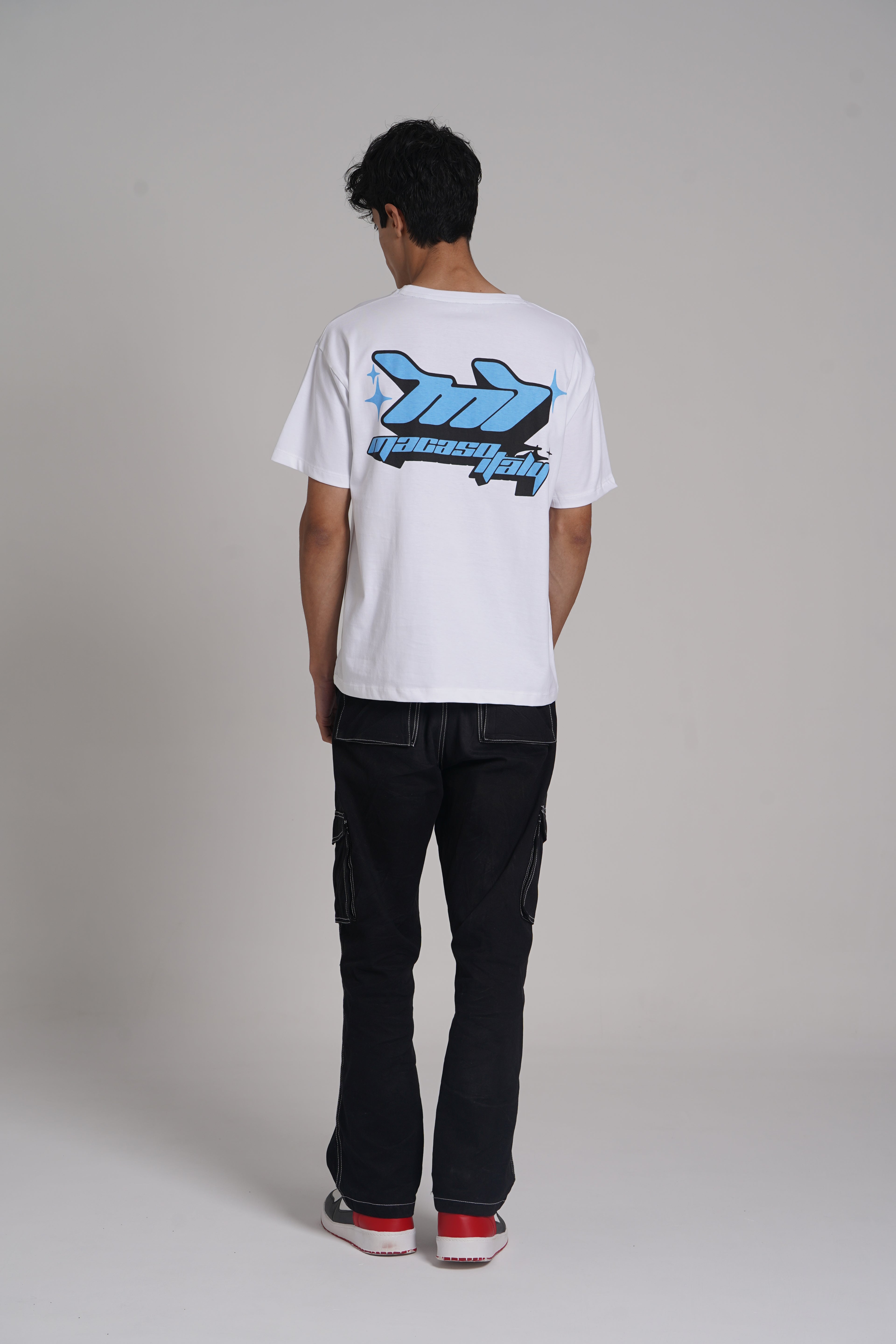 Boxy Fit Typo T-shirt