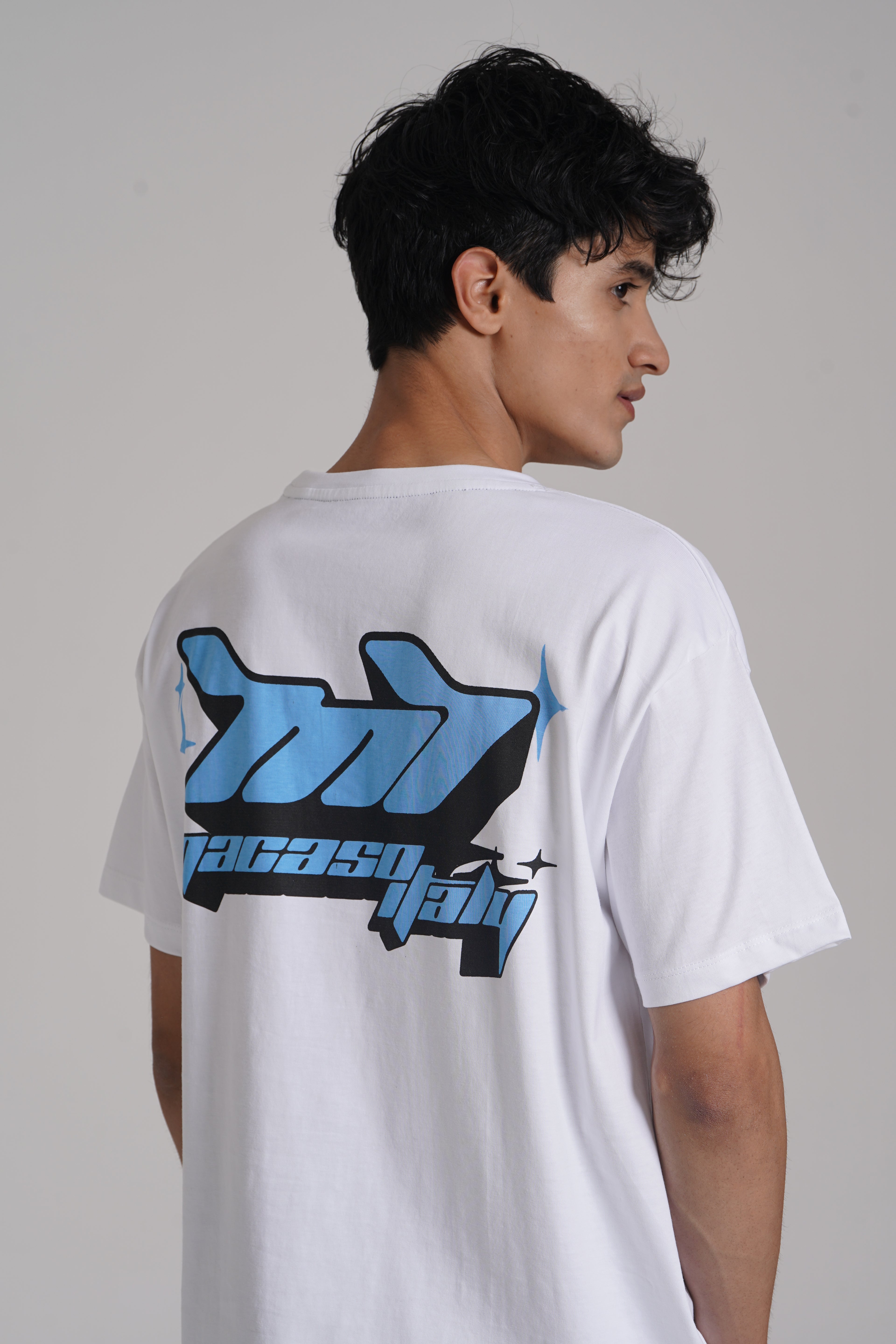 Boxy Fit Typo T-shirt