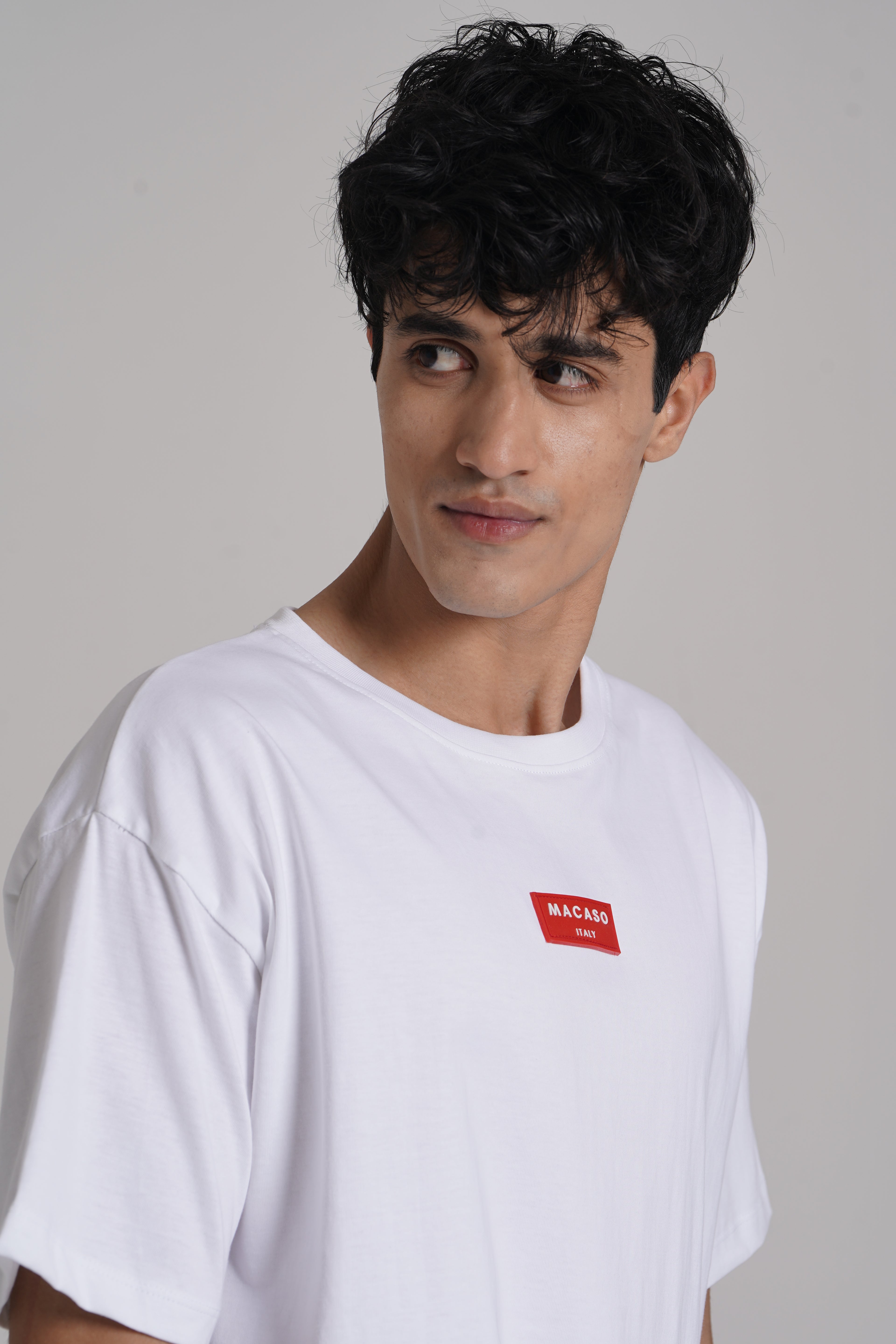 Boxy Fit Typo T-shirt