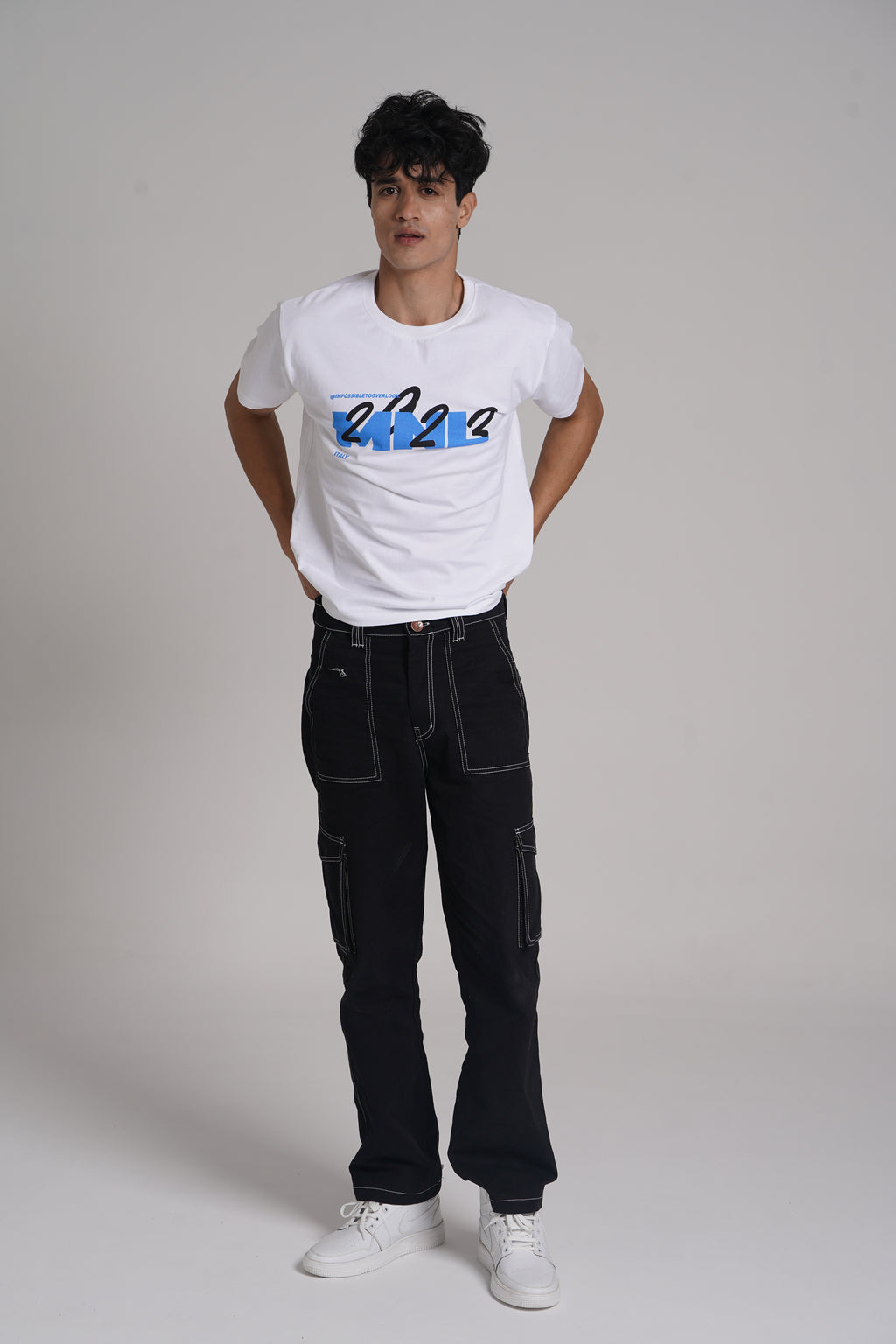 Typographic Print T-shirt