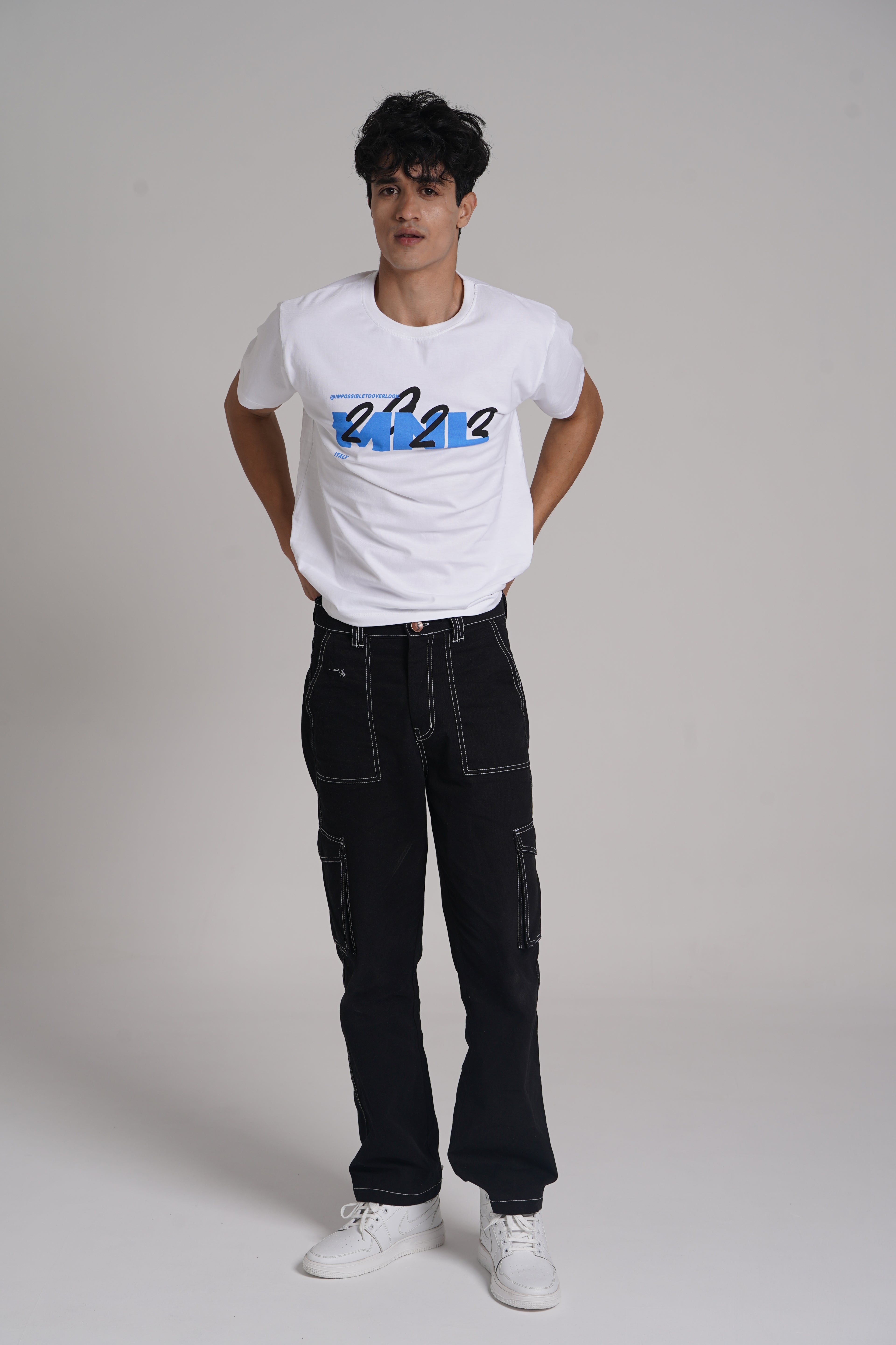 Typographic Print T-shirt
