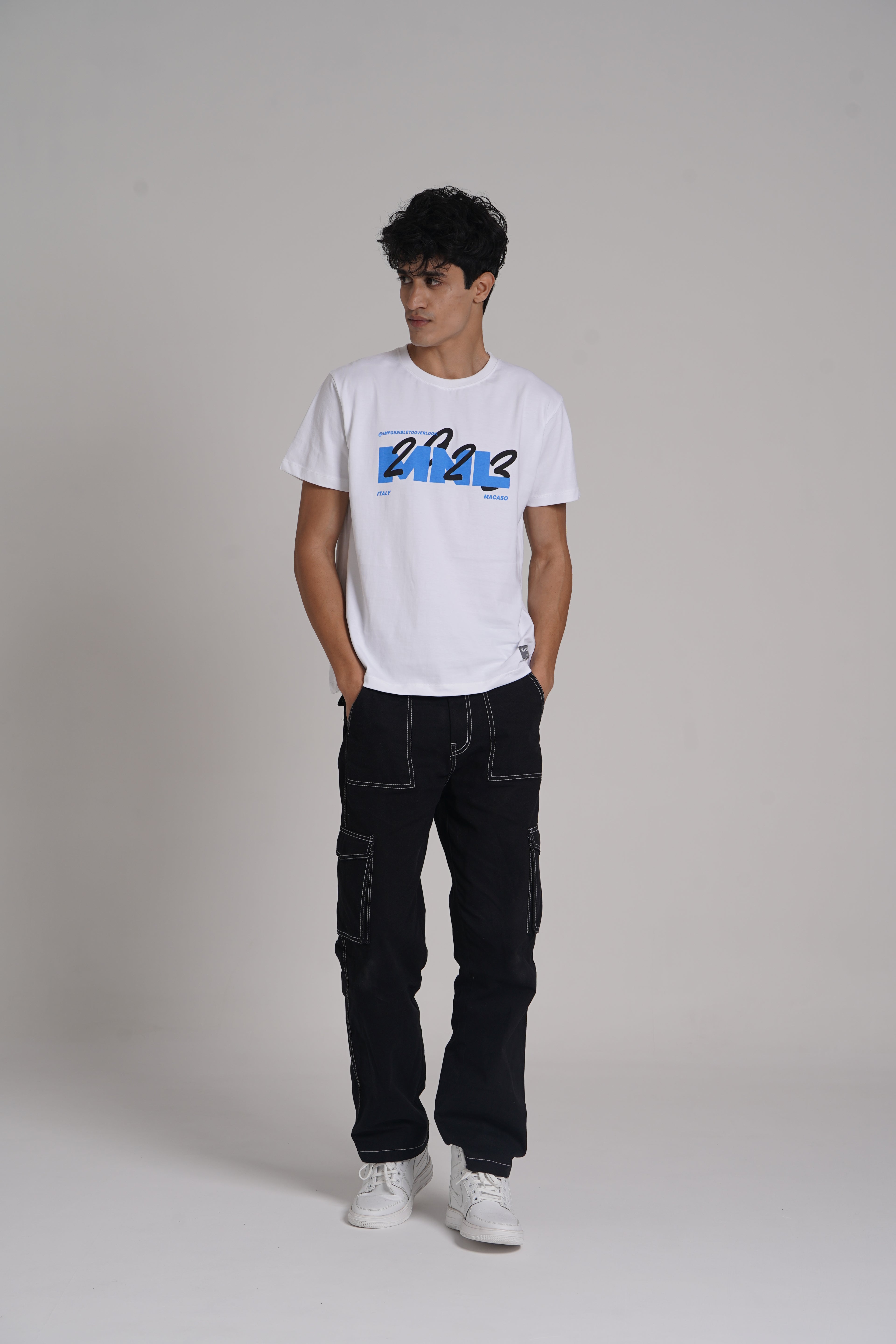 Typographic Print T-shirt