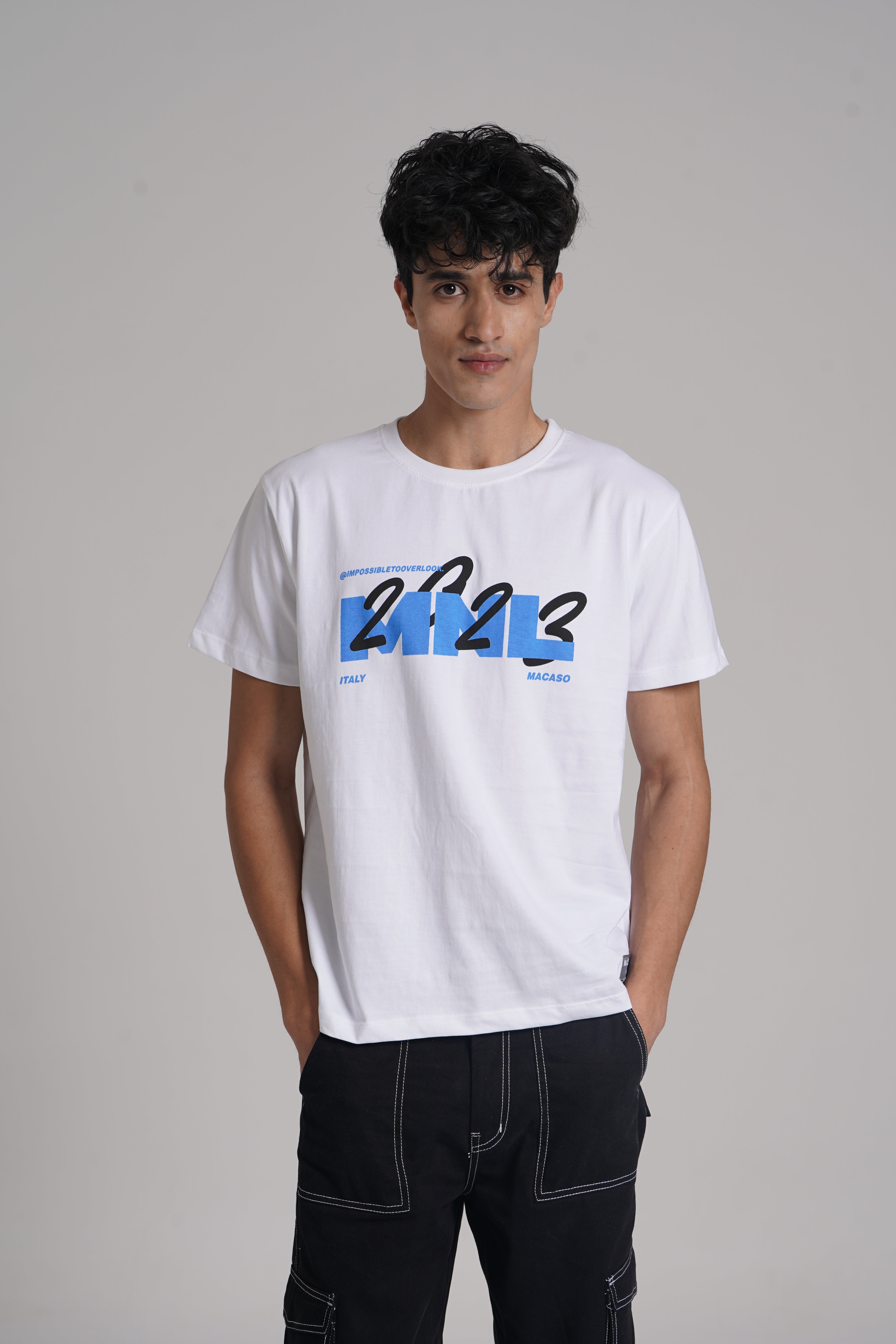 Typographic Print T-shirt