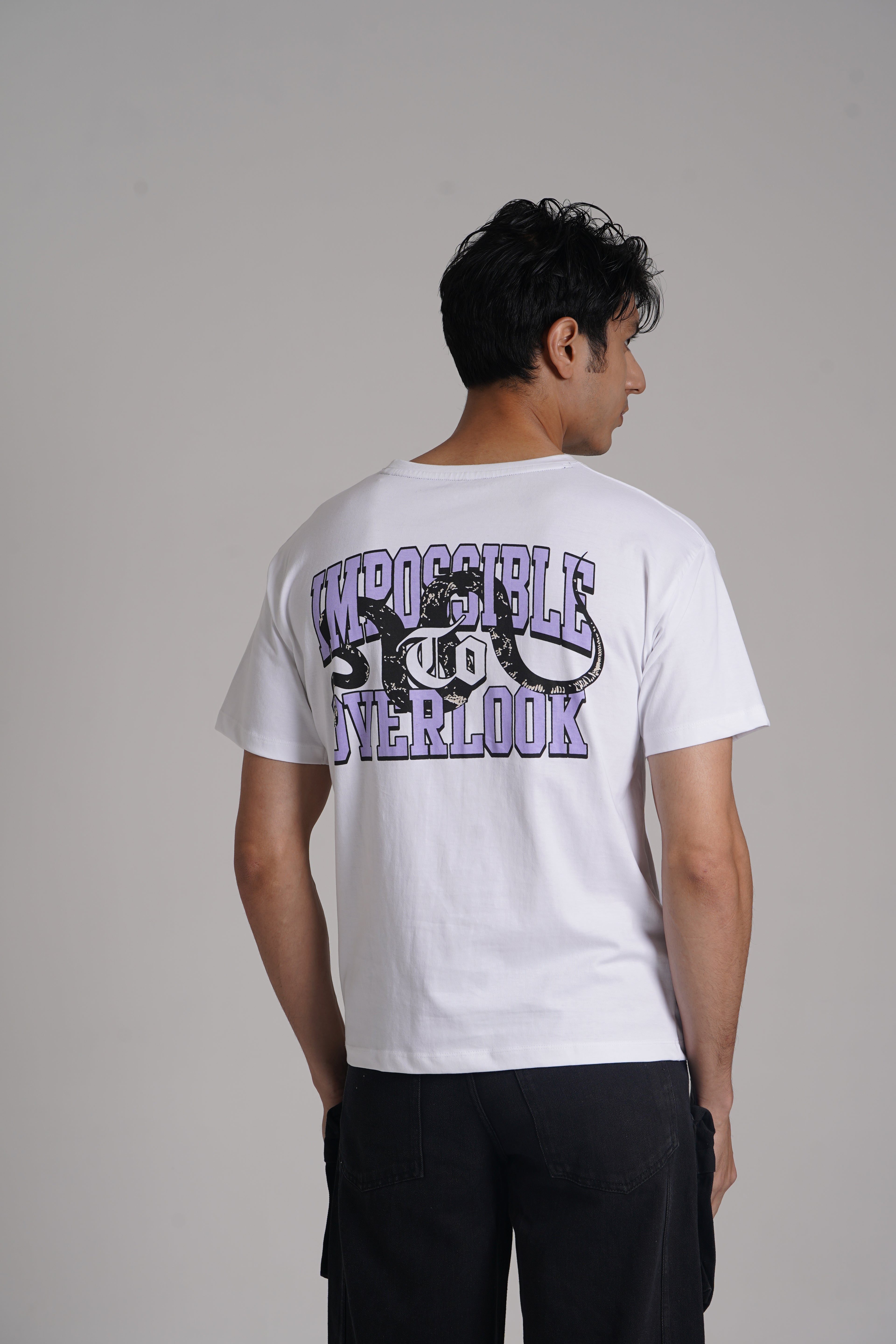 Snake Print Oversized Fit T-shirt