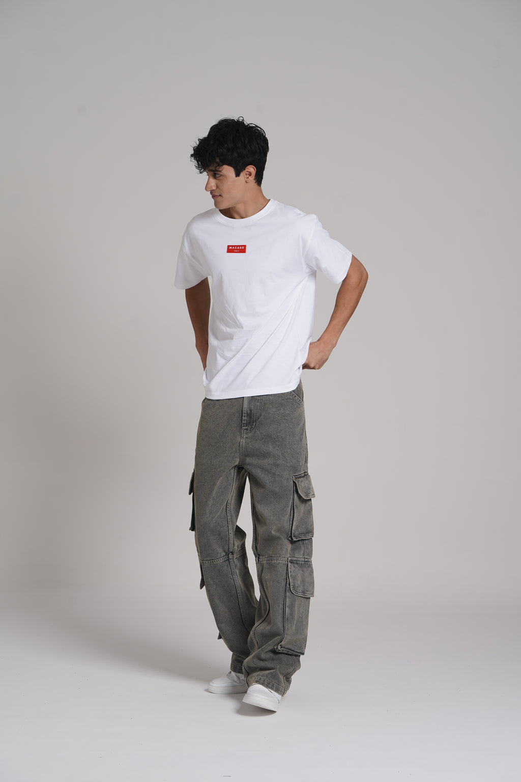 Smart Graphic Print Boxy Fit T-shirt