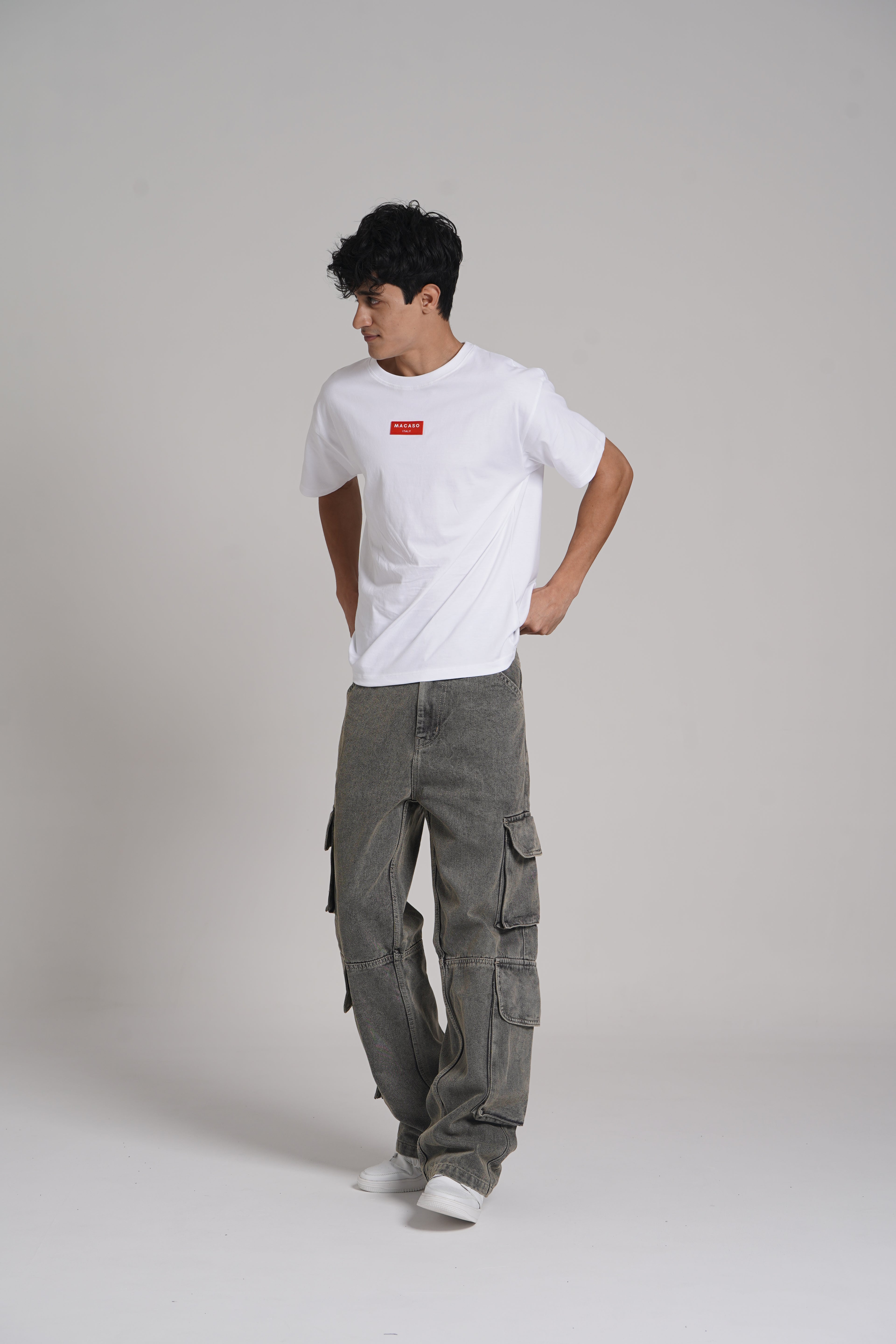 Smart Graphic Print Boxy Fit T-shirt