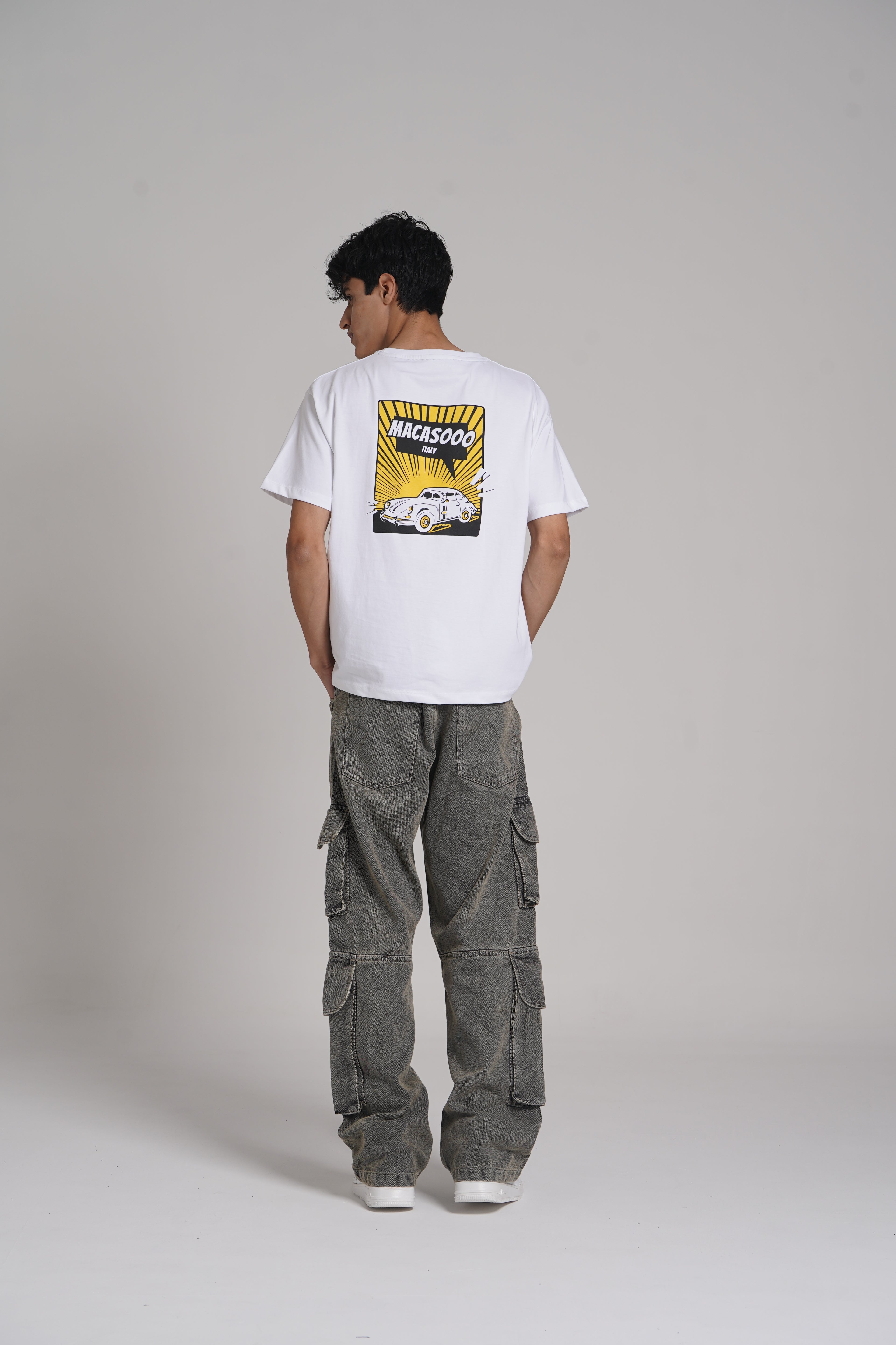 Smart Graphic Print Boxy Fit T-shirt