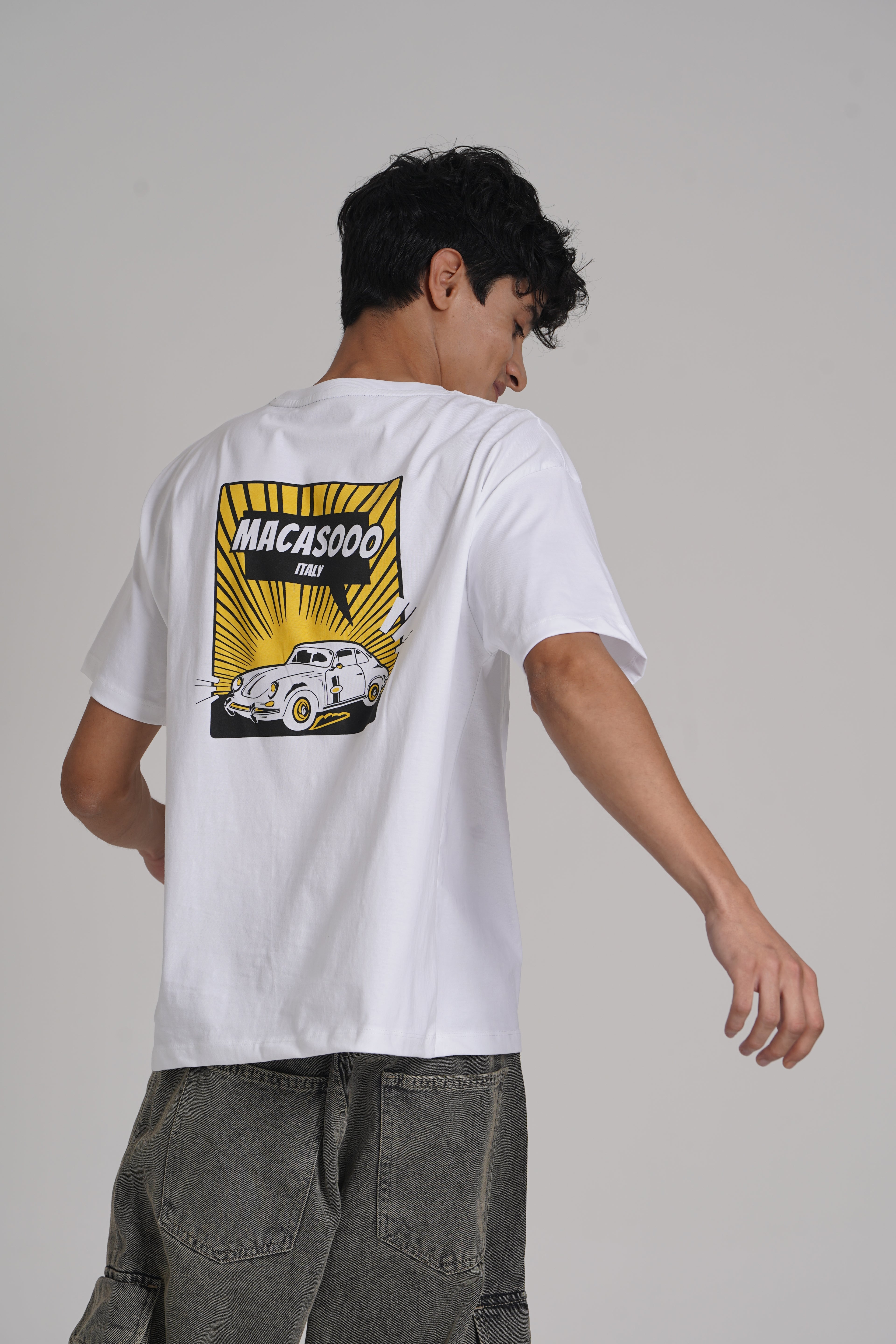 Smart Graphic Print Boxy Fit T-shirt