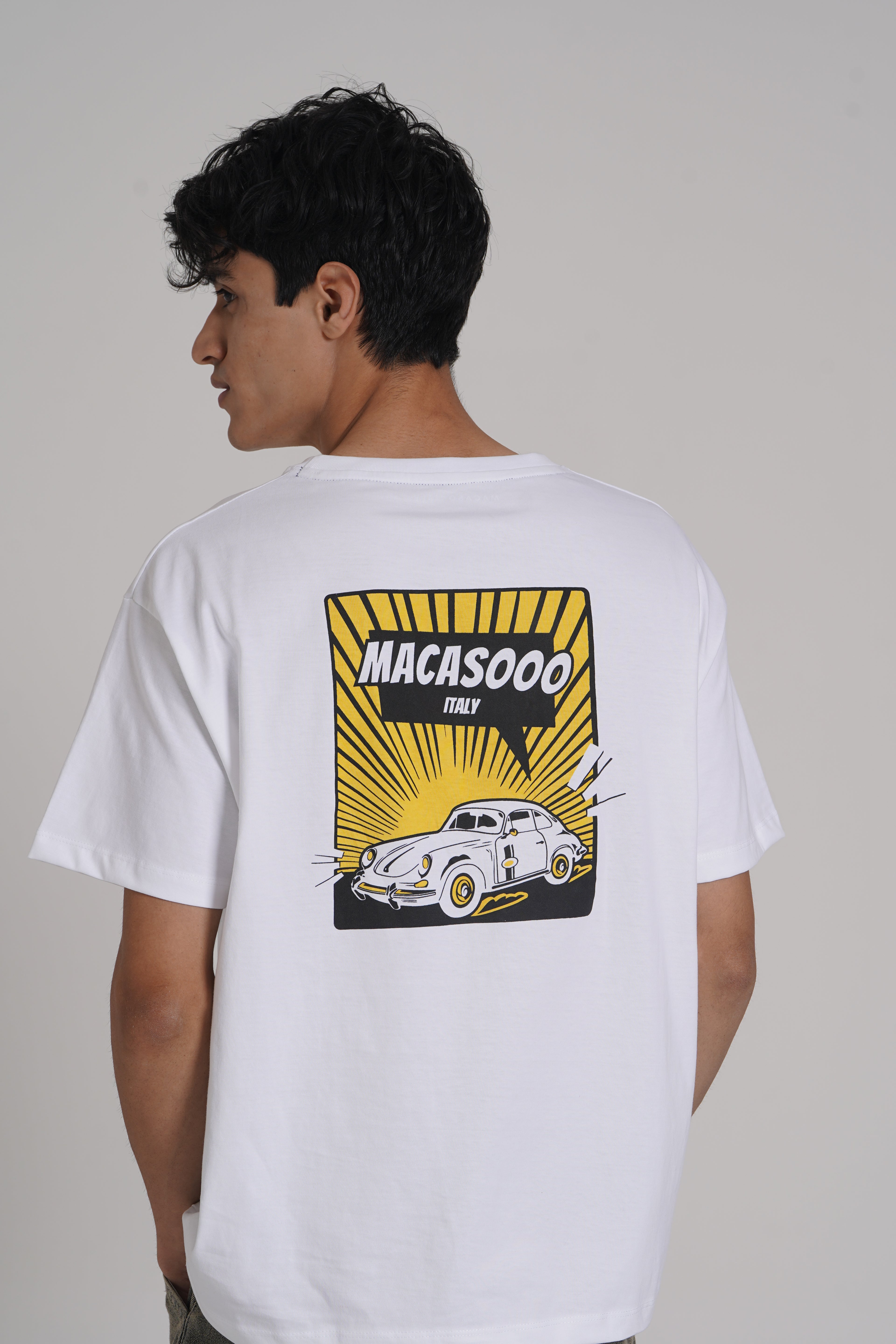 Smart Graphic Print Boxy Fit T-shirt