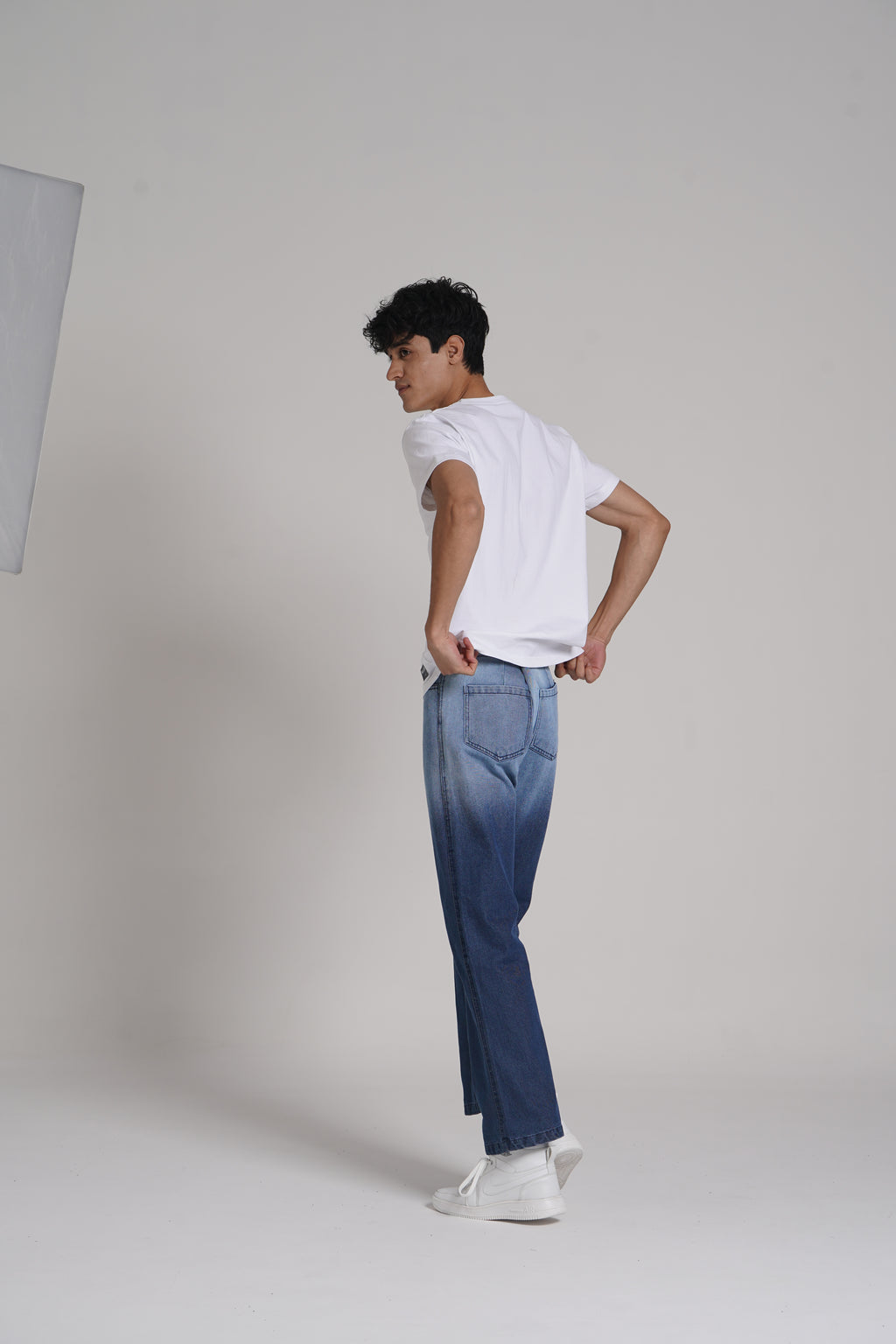 Brand Print Crew Neck T-shirt