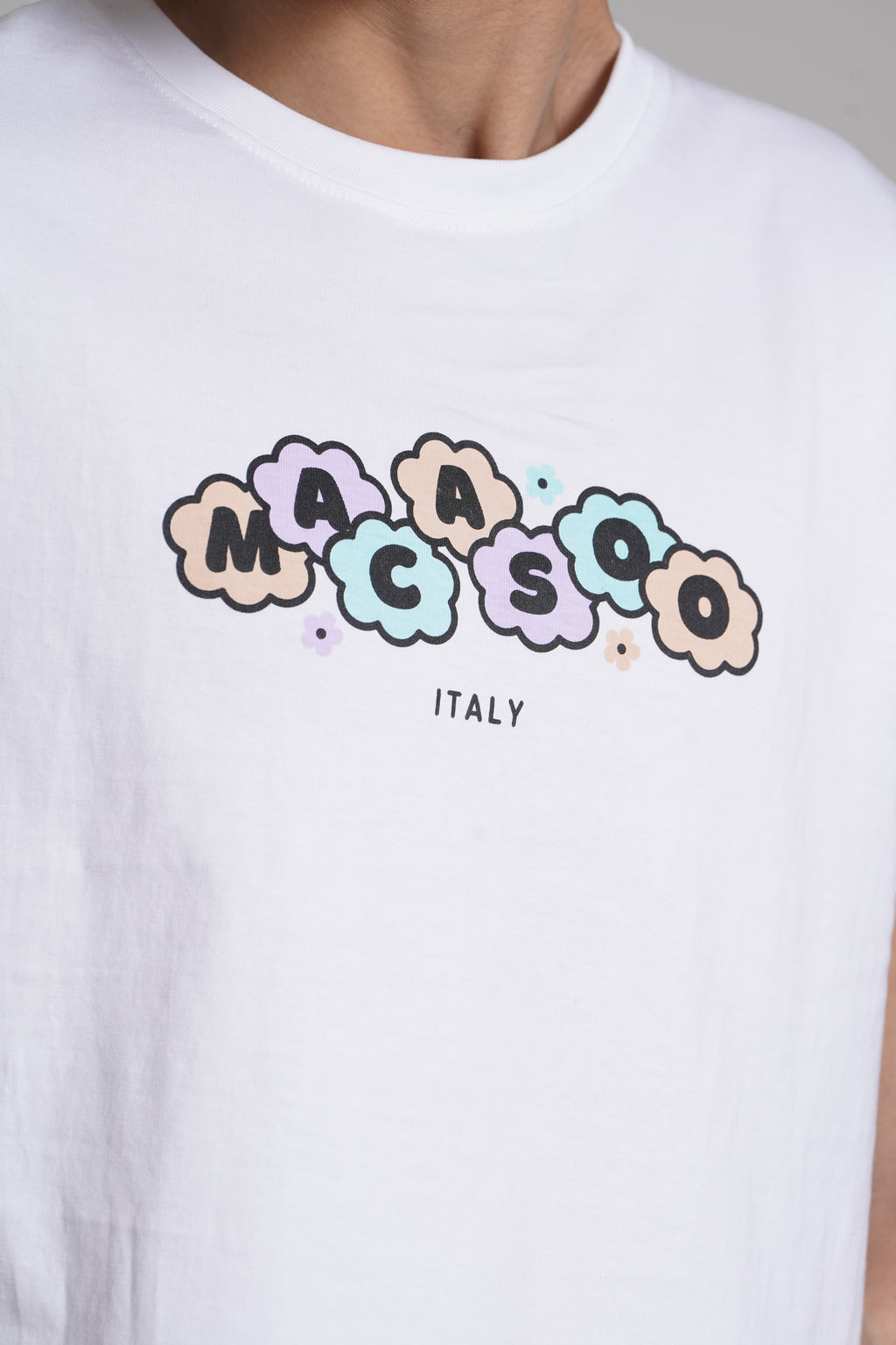 Brand Print Crew Neck T-shirt