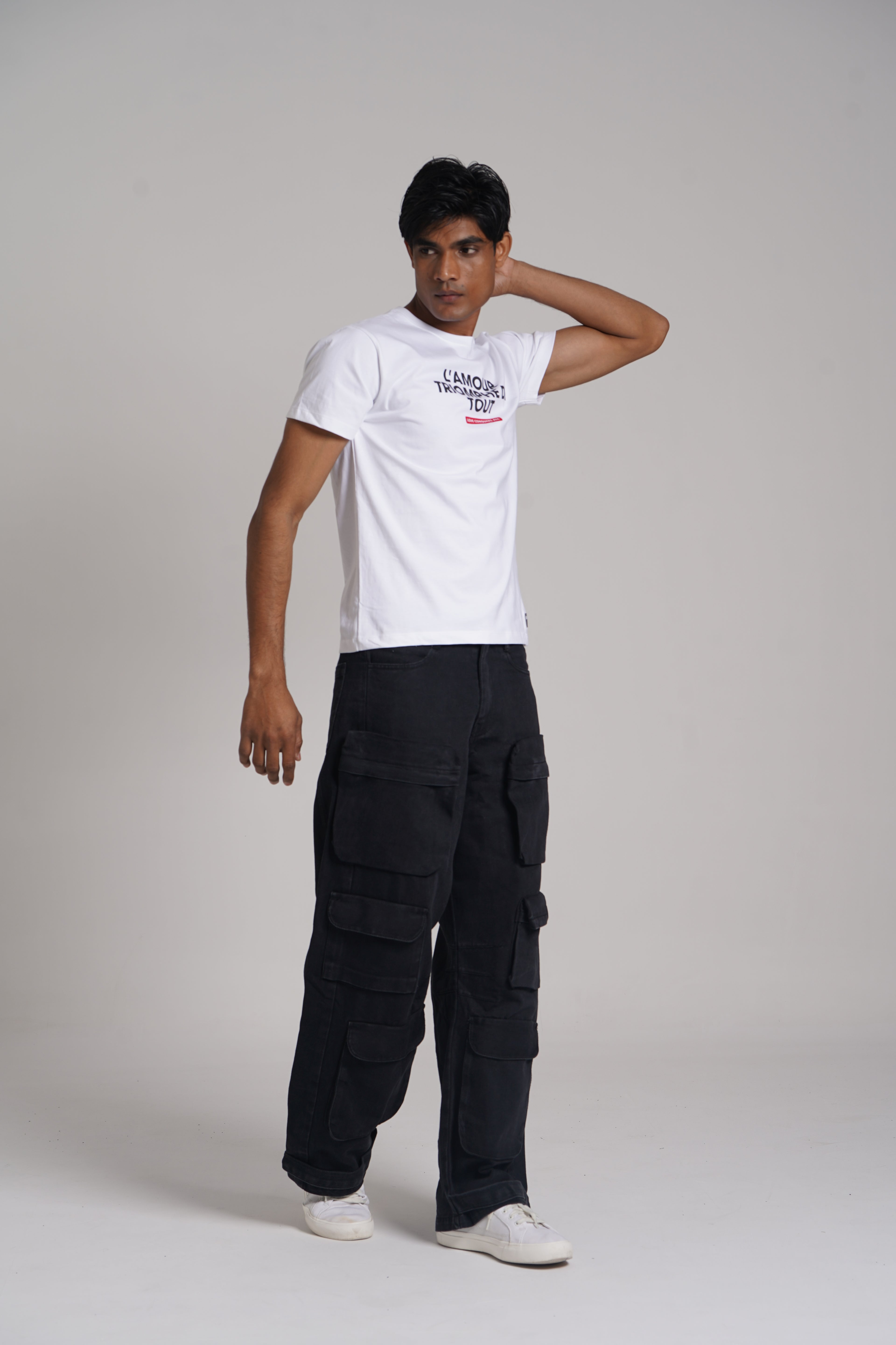 Typographic Print T-shirt