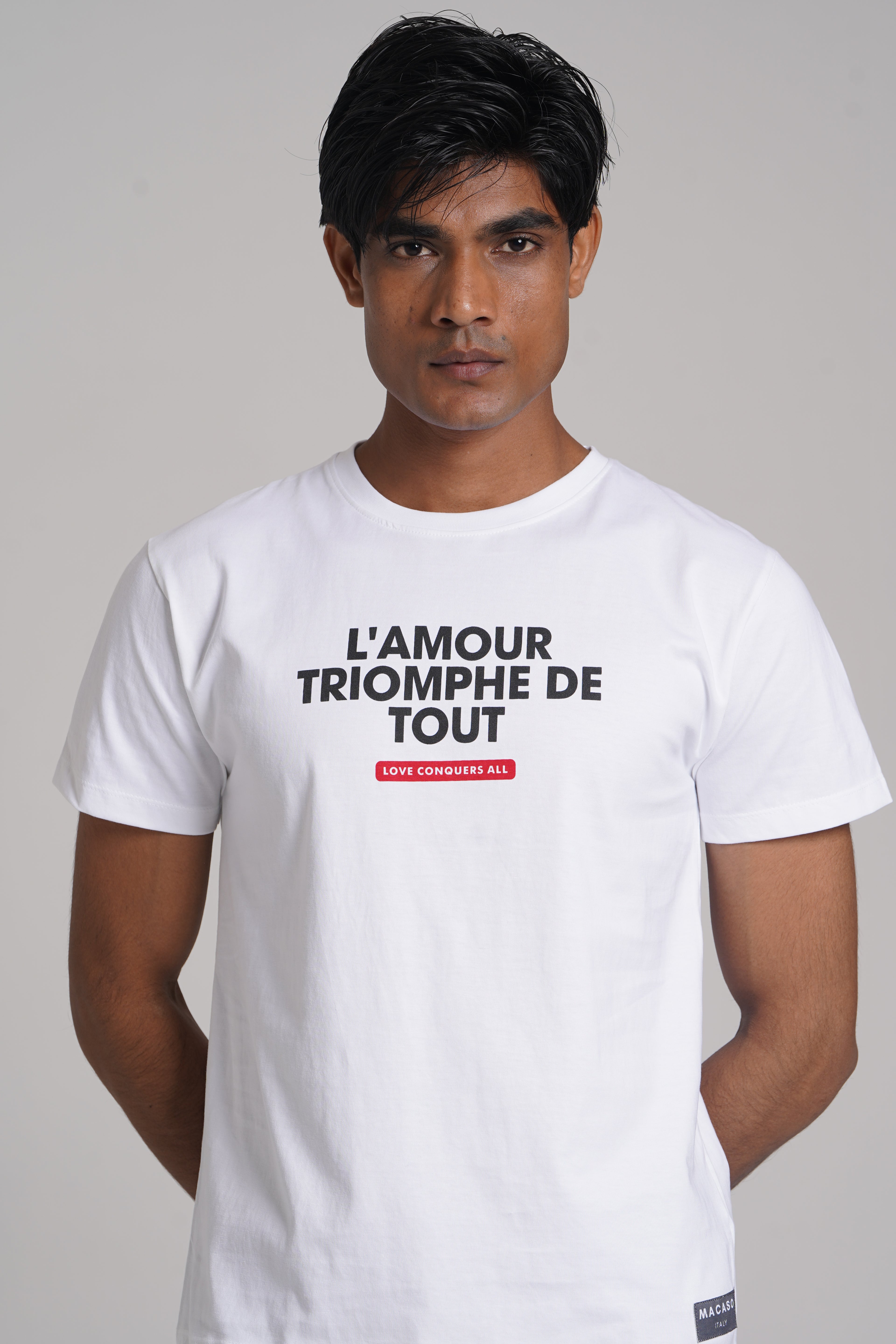 Typographic Print T-shirt