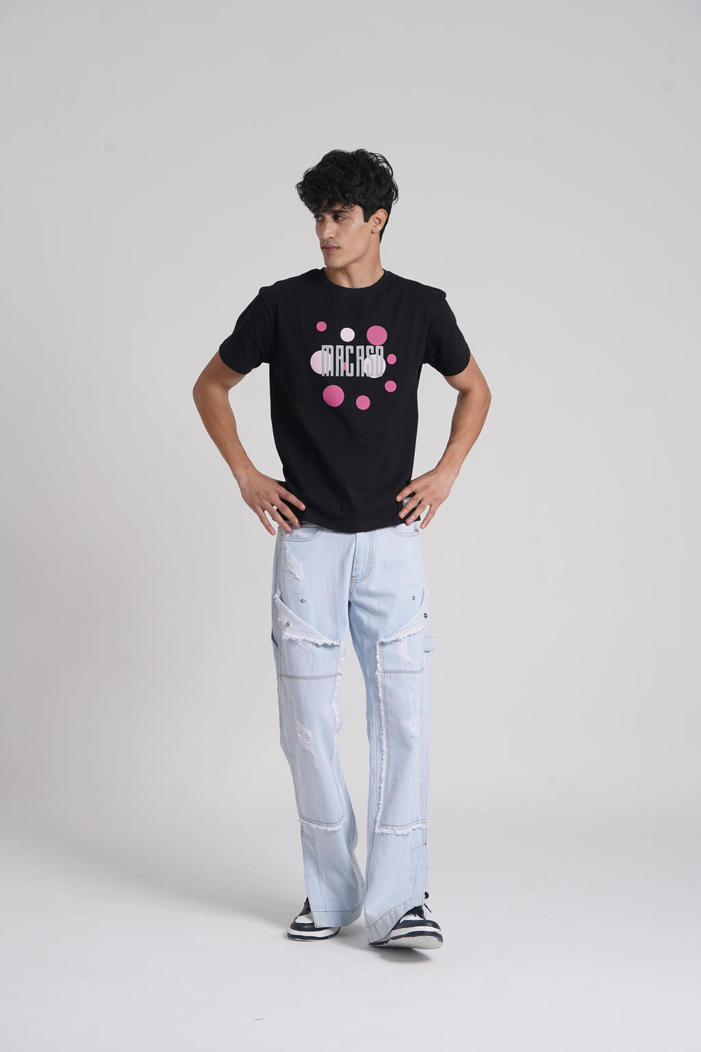 Polka Dot Print T-shirt