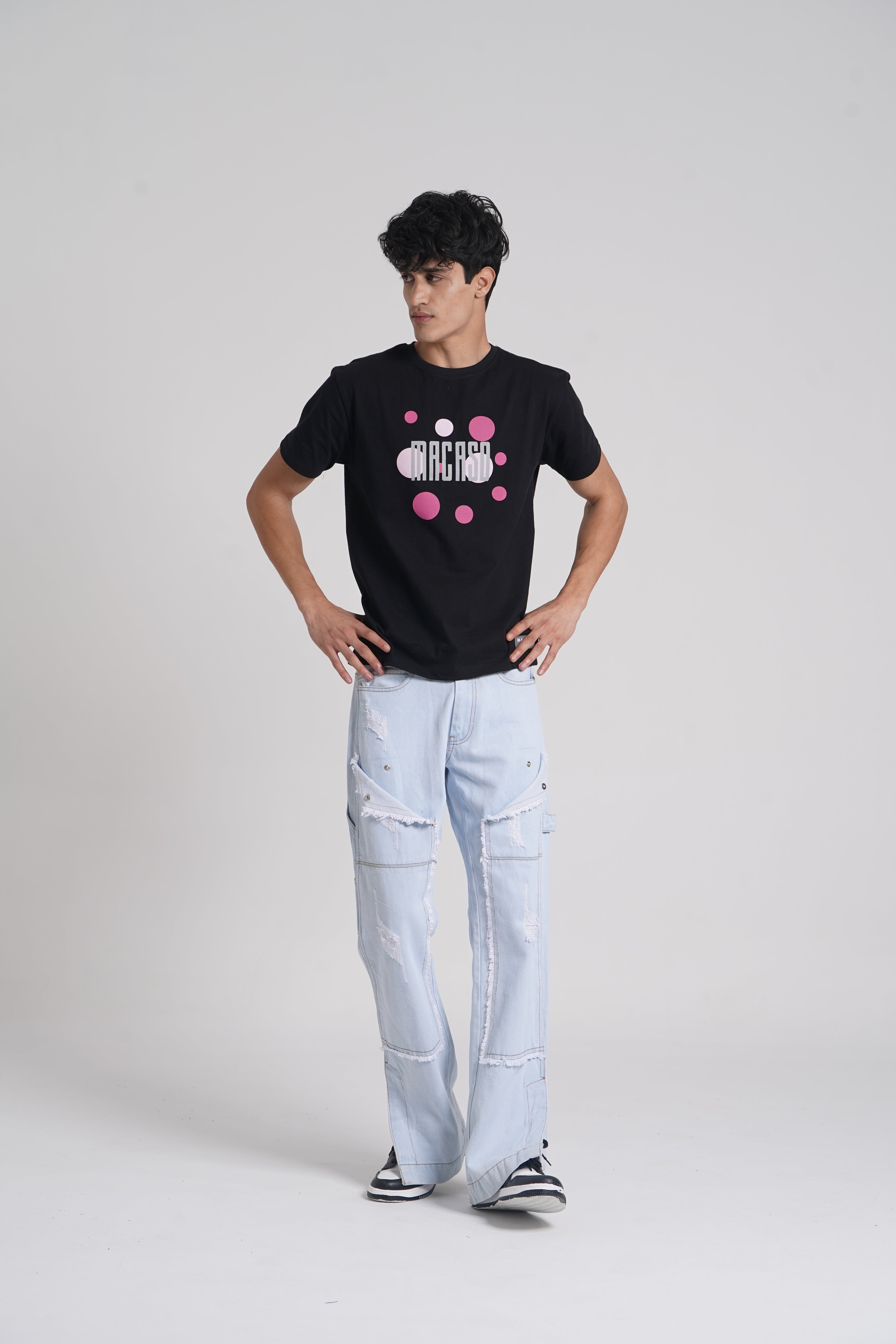 Polka Dot Print T-shirt
